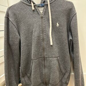 Dark Grey Polo Ralph Lauren Zip Up